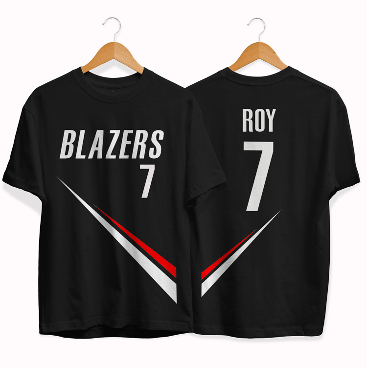 Футболка Blazers 7 Brandon Dawayne Roy tee by slamdunk