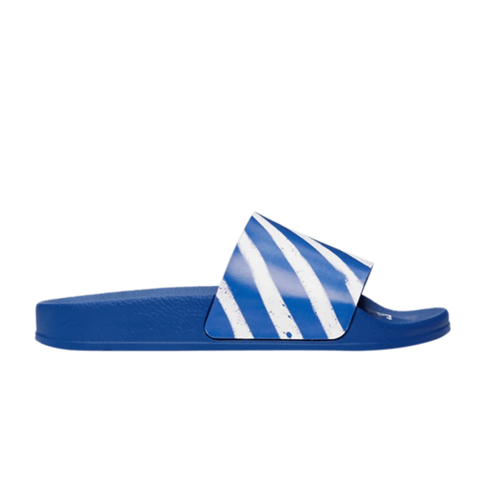 Krossovki-Off-White-Industrial-Sliders-Diagonal-Stripe-Blue