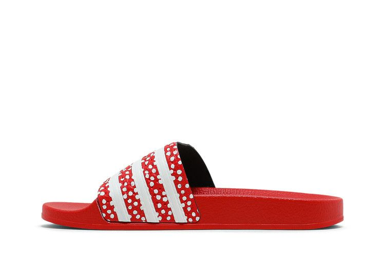 Adidas Wmns Adilette Slide 'Polka - Vivid Red'