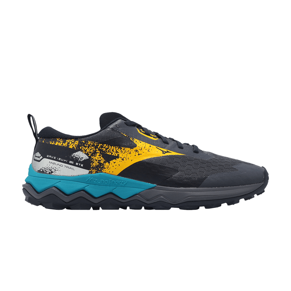 Кроссовки Mizuno Wave Ibuki 5 GORE-TEX 'Odyssey Grey Citrus Baritone Blue'