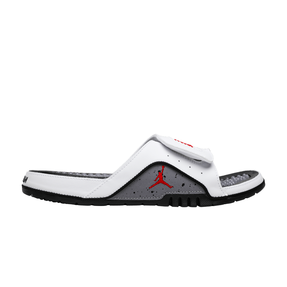 Air Jordan Hydro 4 Retro Slide 'White Cement'