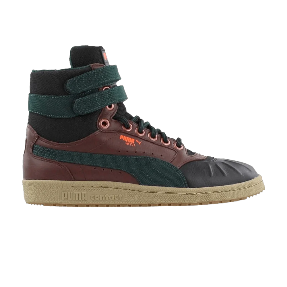 Krossovki-Puma-Sky-2-High-Duck-Winter-Brown-Green