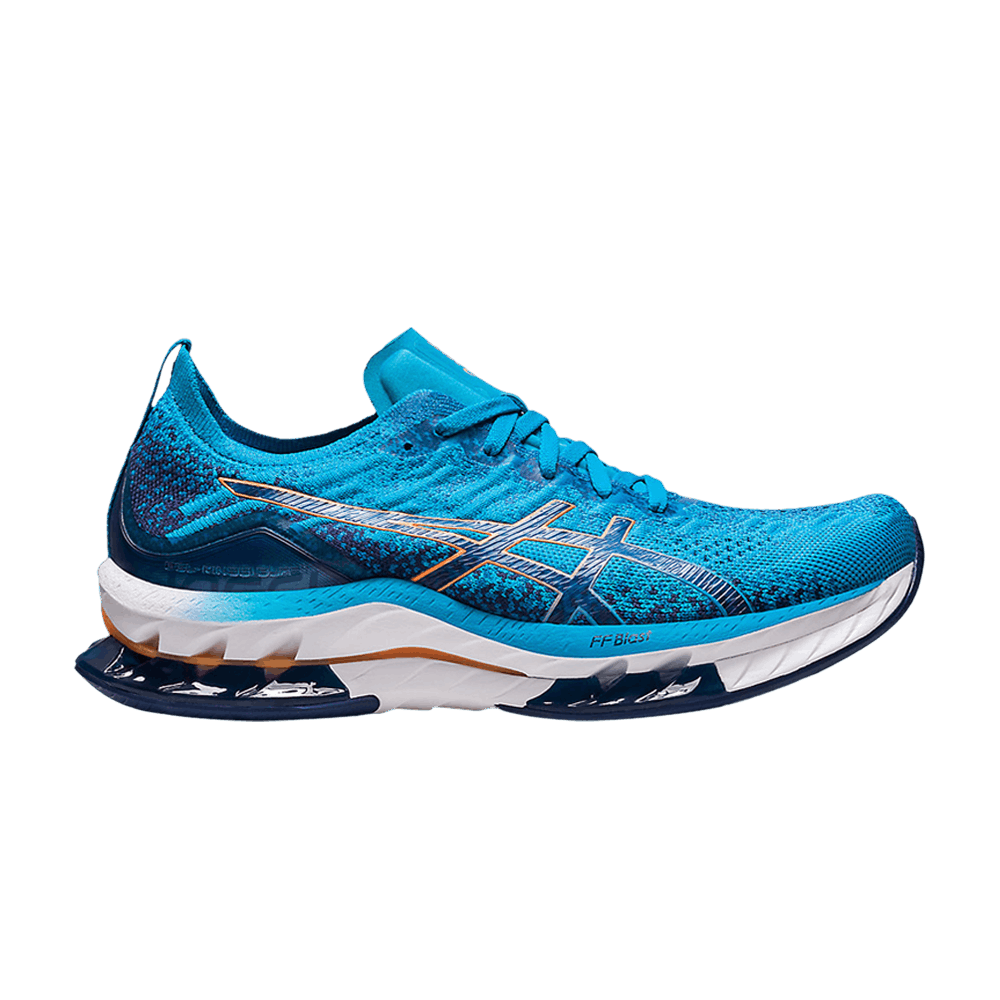 Кроссовки ASICS Kinsei Blast 'Island Blue Sun Peach'