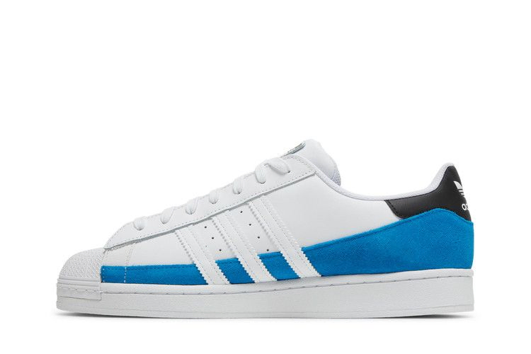Кроссовки Adidas Superstar 'Bright Blue White'