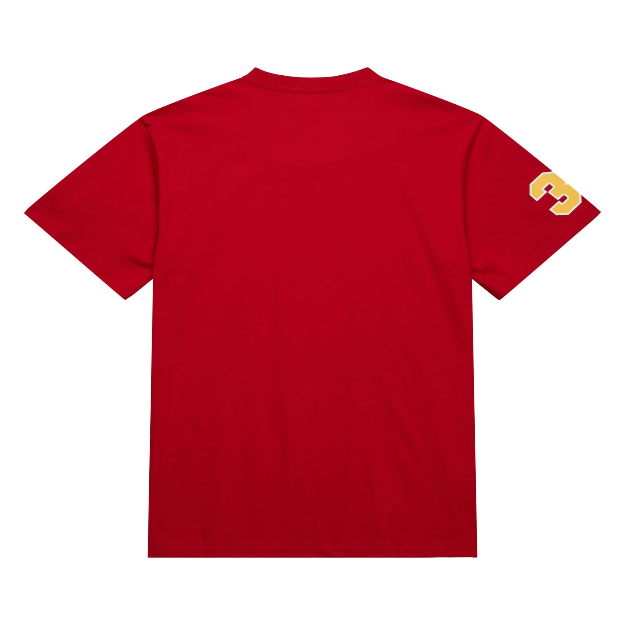 Футболка Mitchell & Ness Premium Vintage Logo Houston Rockets Hakeem Olajuwon T-Shirt