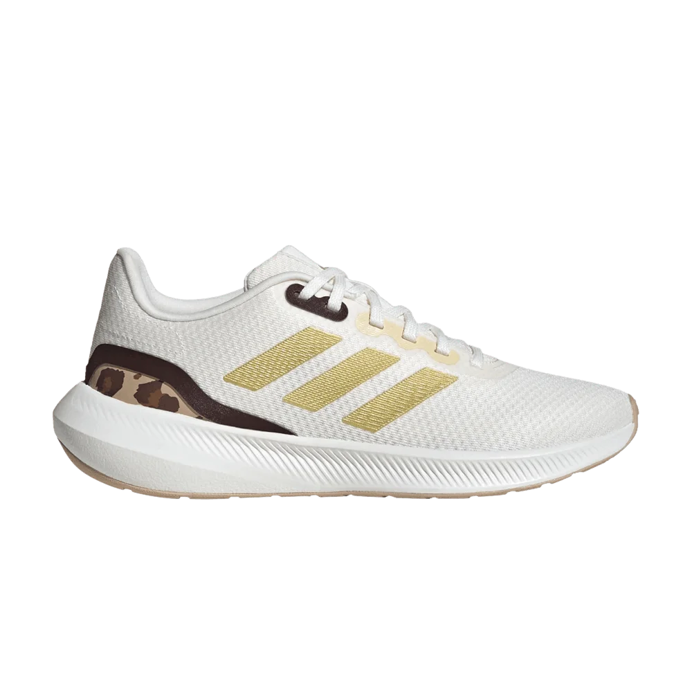 Кроссовки Adidas Wmns Runfalcon 3.0 'White Gold Leopard'