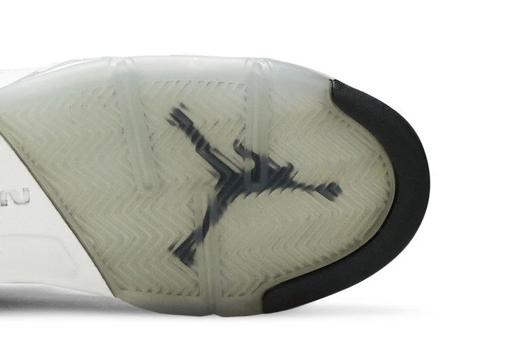 Кроссовки Air Jordan 5 Retro BG 'White Metallic' 2015