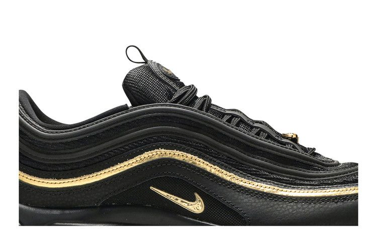 Кроссовки Nike Air Max 97 'Black Metallic Gold'