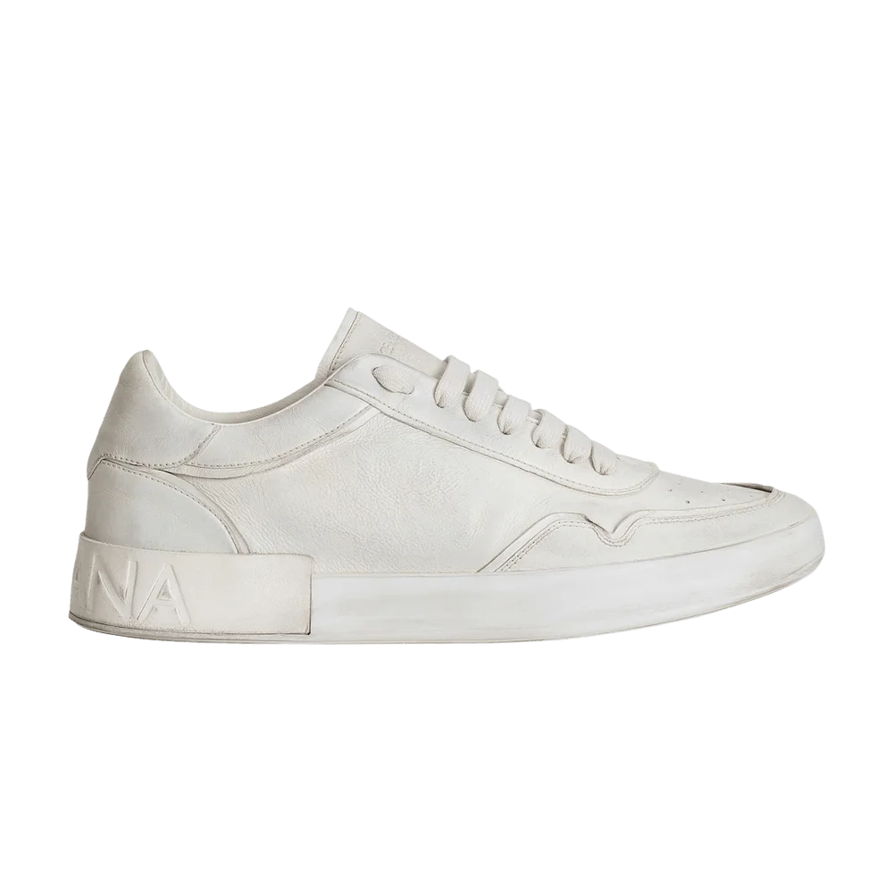 Krossovki-Dolce-Gabbana-Portofino-Calfskin-Sneaker-White