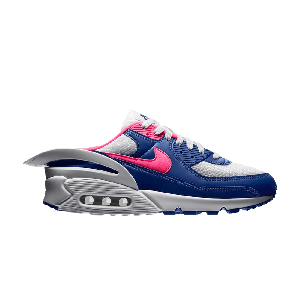 Кроссовки Nike Air Max 90 FlyEase GS 'Pink Blue'