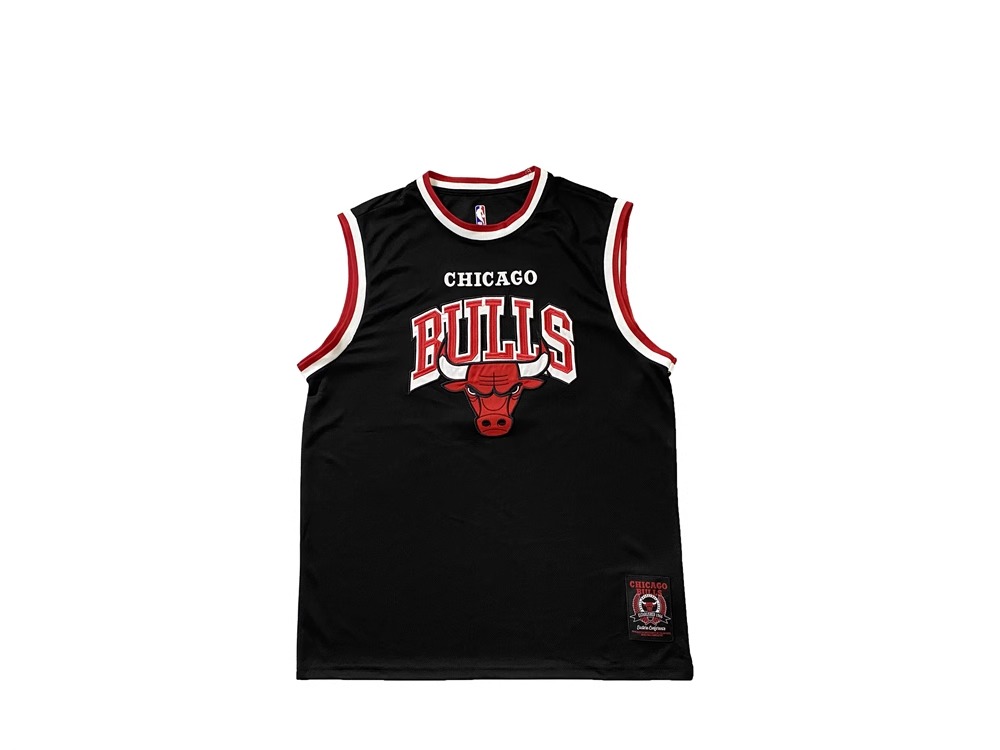 Баскетбольная джерси Buck Up Chicago Bulls Black Jersey