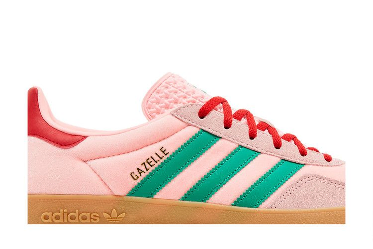 Кроссовки adidas Wmns Gazelle Indoor 'Glow Pink Court Green'