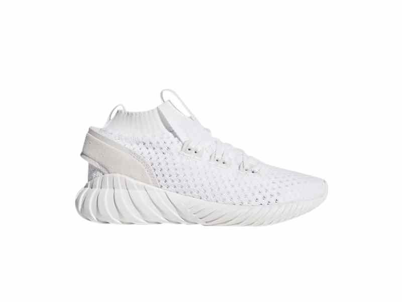 Кроссовки Wmns adidas Tubular Doom Sock Primeknit Core White