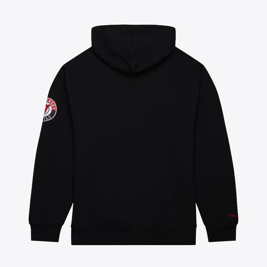 Худи Mitchell & Ness Black New Jersey Devils Game Time Fleece Pullover Hoodie