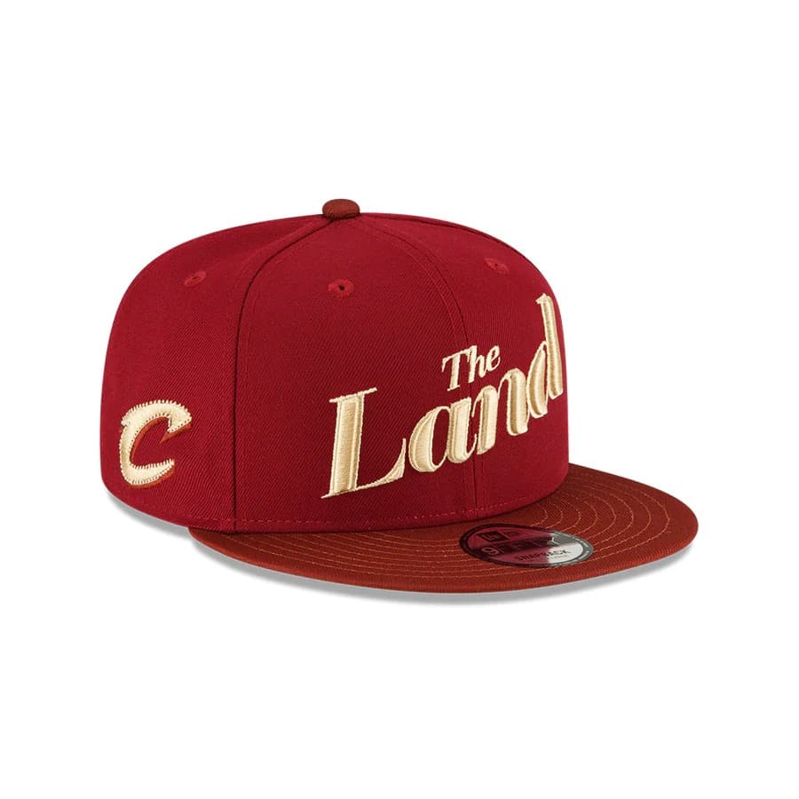 Бейсболка New Era Cleveland Cavaliers 9FIFTY 2024 City Edition NBA Snapback Hat