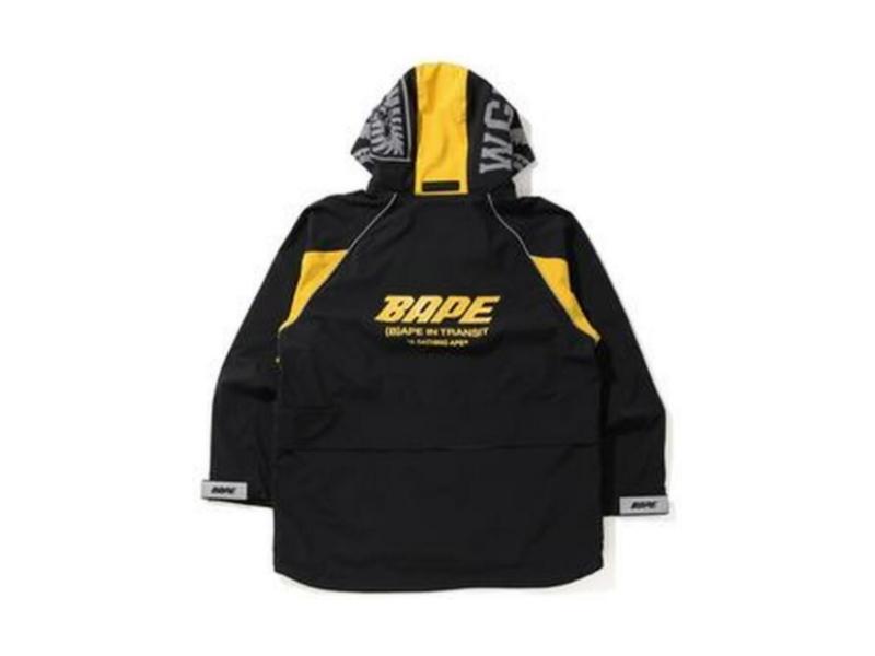 Парка BAPE 2Layer Shark Parka Black