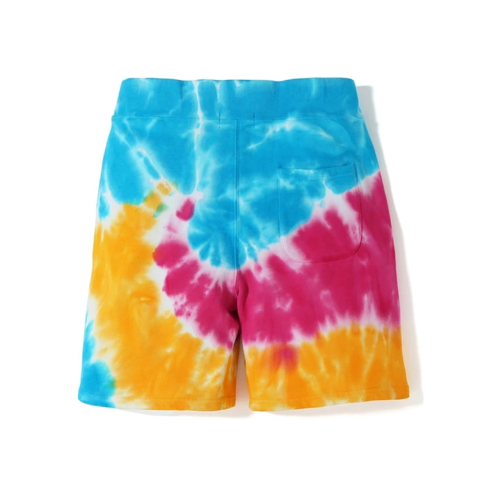 Спортивные шорты BAPE Tie Dye Shark Sweat (SS19) Shorts Multi