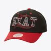 Mitchell-Ness-Black-Miami-Heat-Block-Sweep-Pro-Adjustable-Hat-100x100