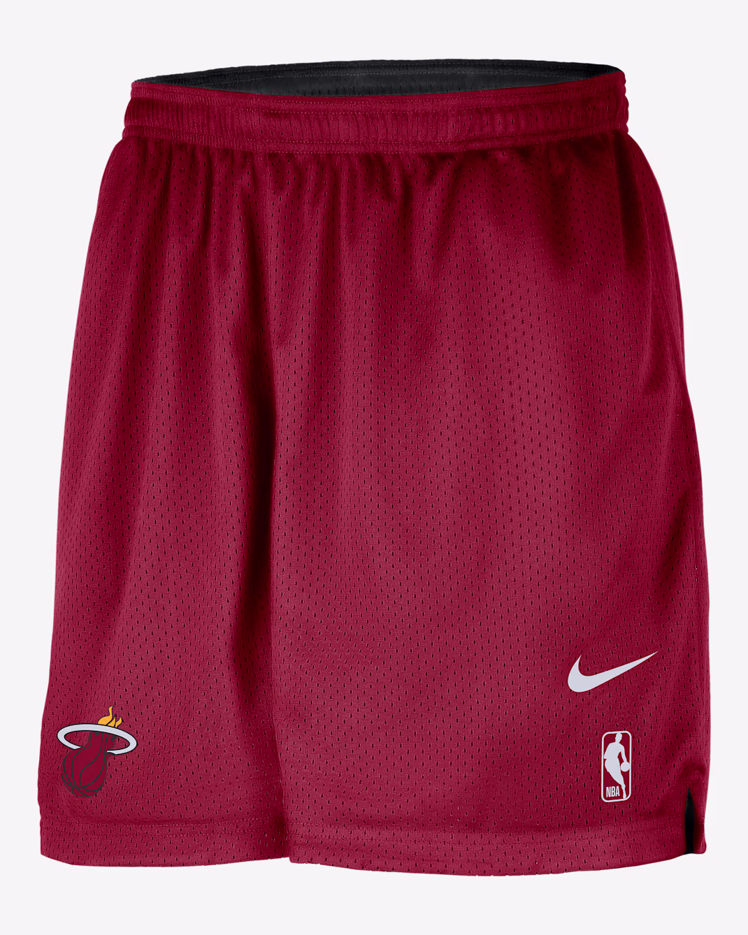Тренировочные шорты Nike NBA Miami Heat Courtside Tough Red/Black