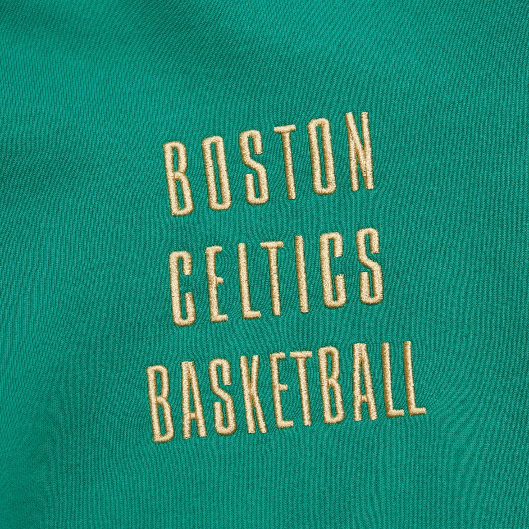 Худи Mitchell & Ness Team OG 2.0 Fleece Vintage Logo Boston Celtics Hoodie