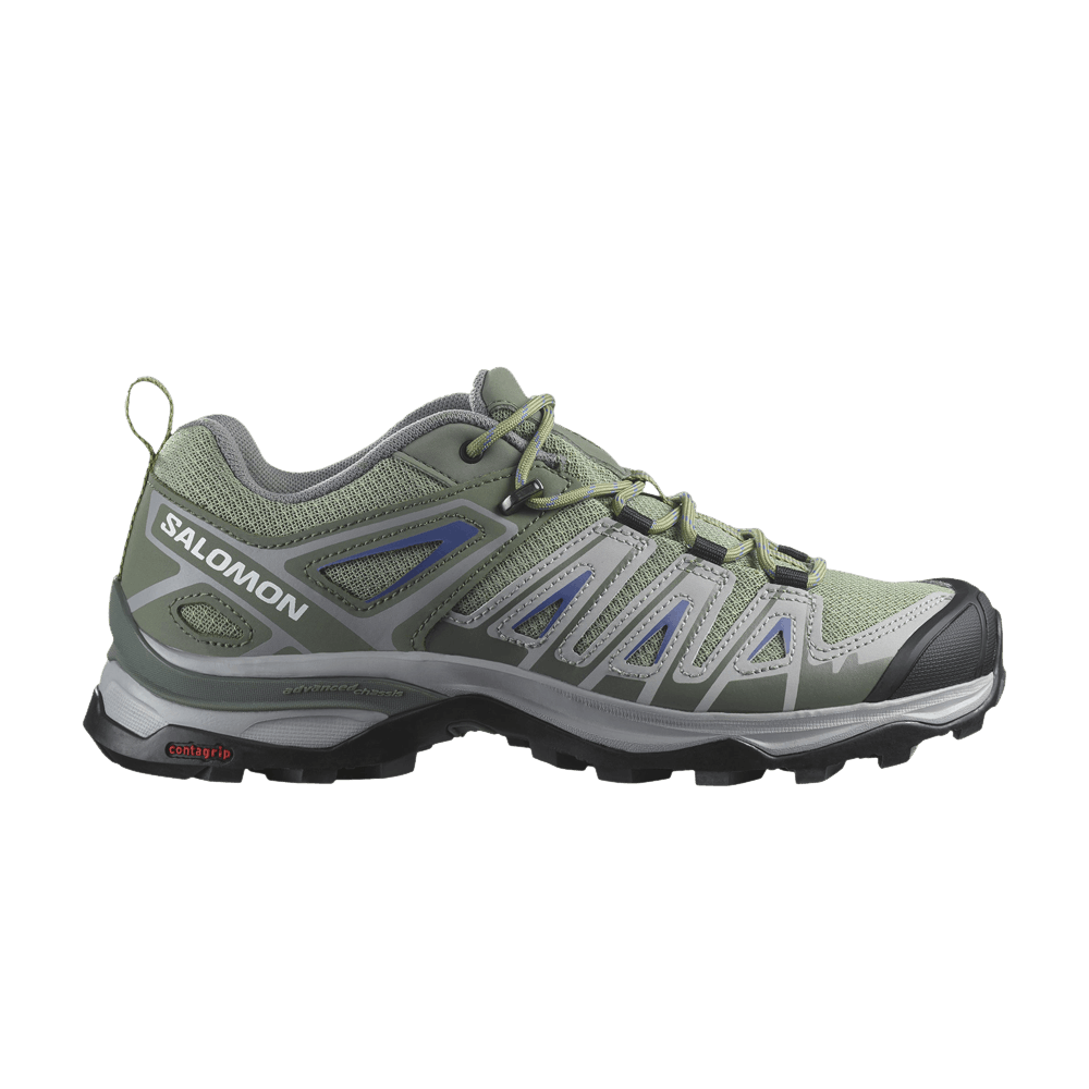Кроссовки Salomon Wmns X Ultra Pioneer 'Oil Green Castor Grey'