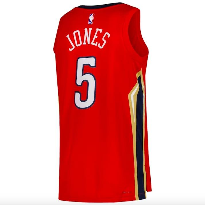 2022-23-New-Orleans-Pelicans-5-Herbert-Jones-Swingman-Statement-Red-Jersey-3