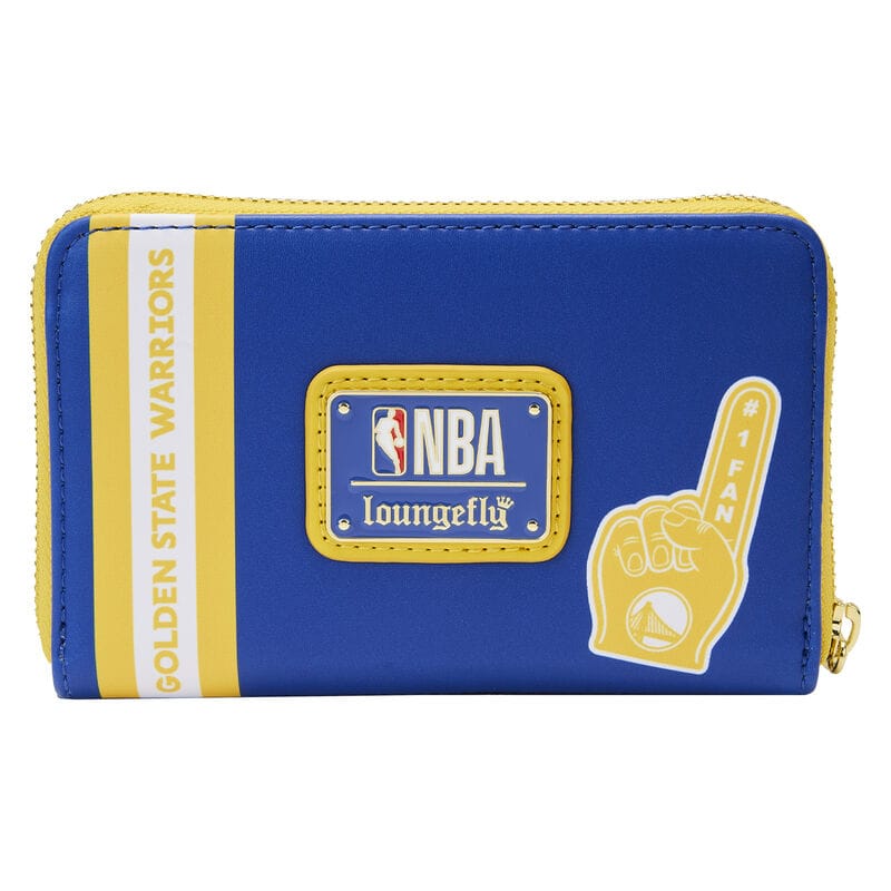 Кошелёк NBA Golden State Warriors Patch Icons Zip Around Wallet