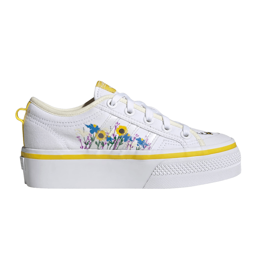 Кроссовки Adidas Nizza Platform Big Kid 'Save The Bees'
