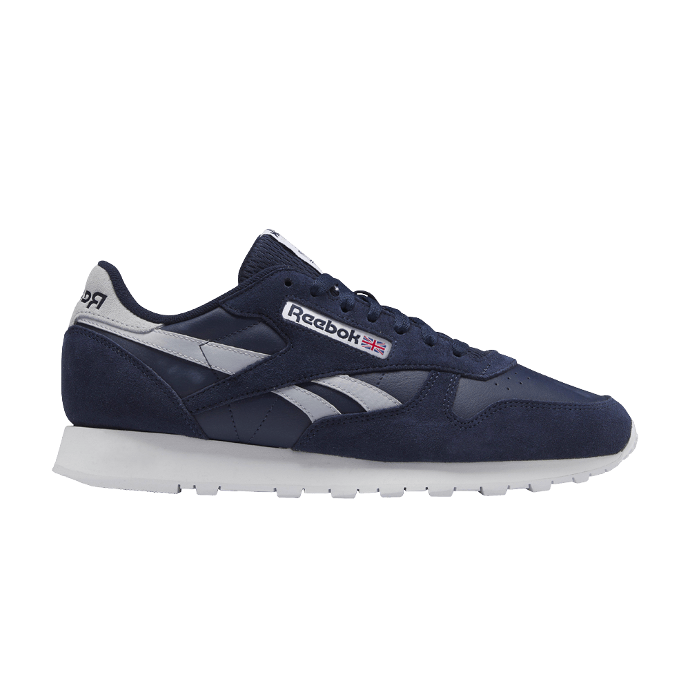 Кроссовки Reebok Classic Leather 'Vector Navy Cold Grey'