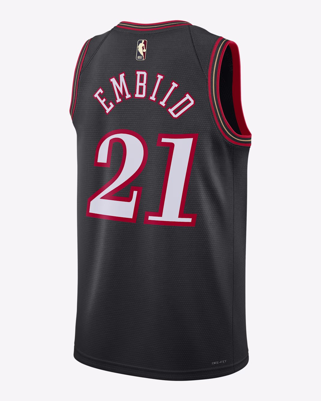 Баскетбольное джерси Nike NBA Joel Embiid Philadelphia 76ers 25-26 Hardwood Classics Swingman