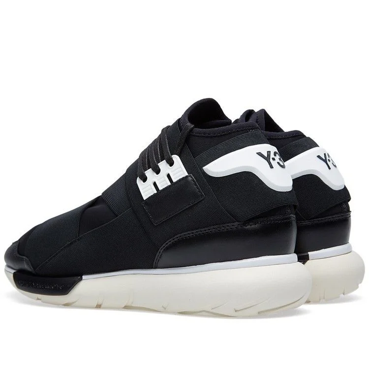 Кроссовки Adidas Y-3 Qasa High 'Black White'