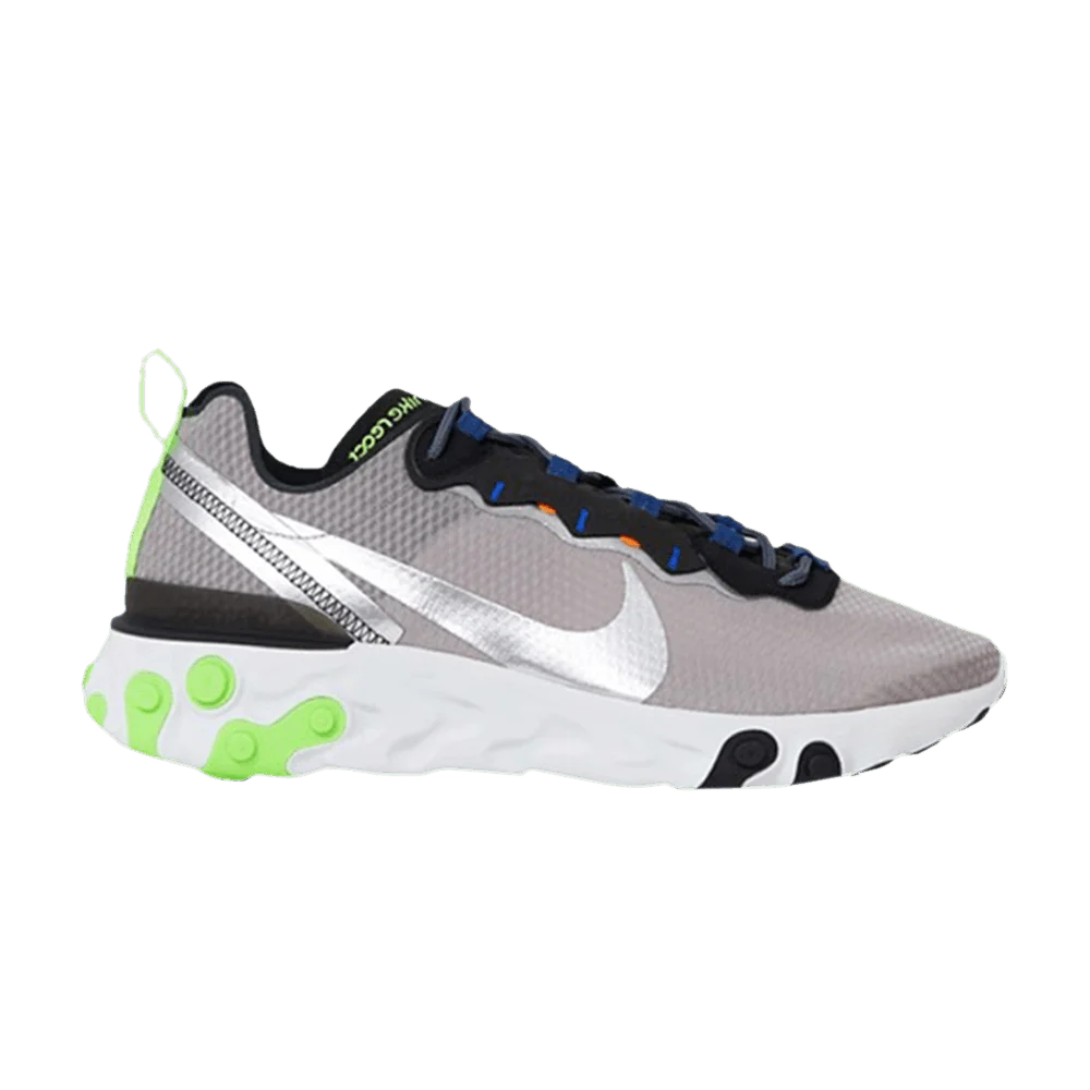 Krossovki-Nike-React-Element-55-SE-Grey-Volt