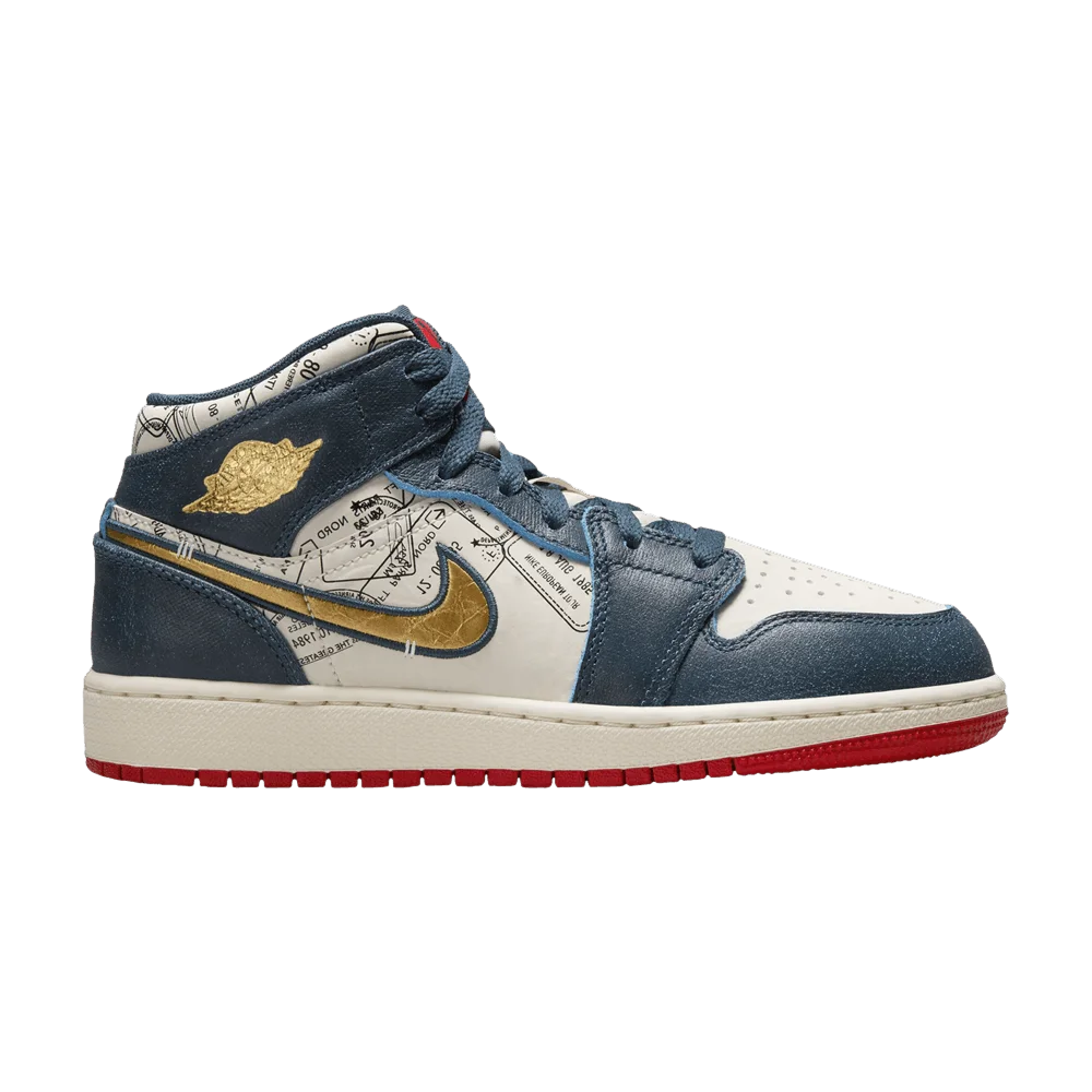 Krossovki-Air-Jordan-1-Mid-SE-GS-Take-Flight