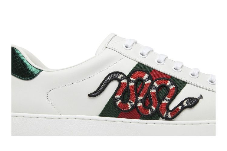 Кроссовки Gucci Ace Embroidered 'Snake'