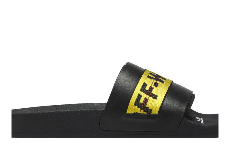Кроссовки Off-White Sliders 'Black Yellow'