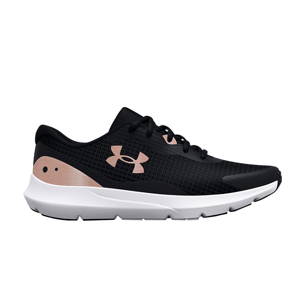 Кроссовки Under Armour Wmns Surge 3 'Black White'