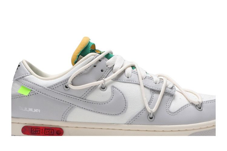 Кроссовки Off-White x Nike Dunk Low 'Lot 25 of 50'