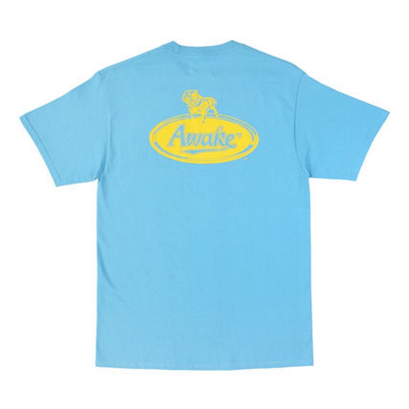 Футболка Awake Bulldog Tee Light Blue
