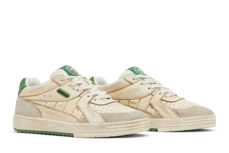 Krossovki-Palm-Angels-Palm-University-Low-White-Green-7