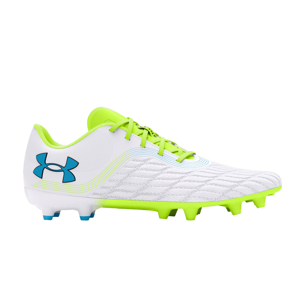 Кроссовки Under Armour Magnetico Pro 3 FG 'White High Vis Yellow'