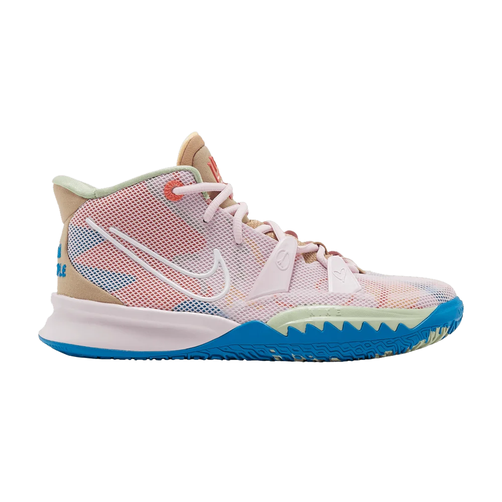 Кроссовки Nike Kyrie 7 GS '1 World 1 People - Regal Pink'