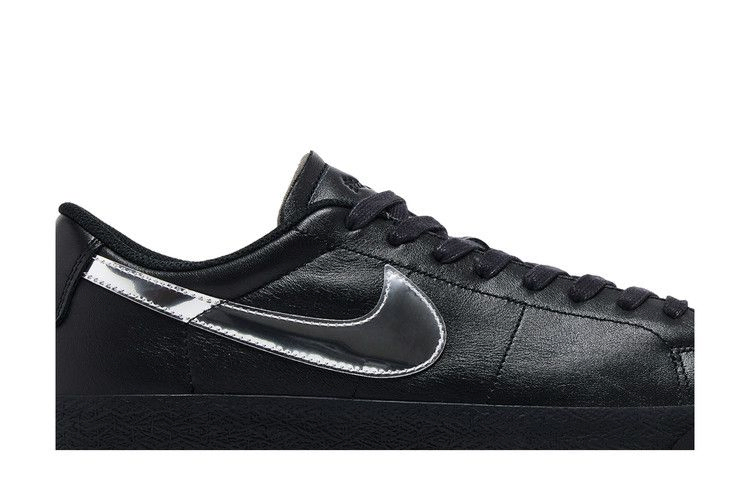 Кроссовки Dancer Skateboards x Nike Zoom Blazer Low SB 'Black Metallic Silver'