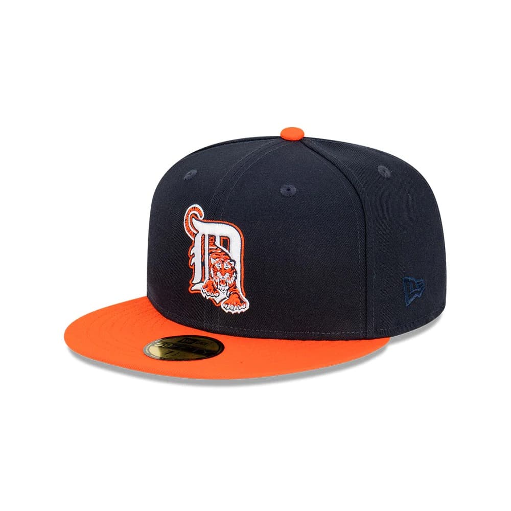 Бейсболка New Era Detroit Tigers Cooperstown 59FIFTY MLB Fitted Hat