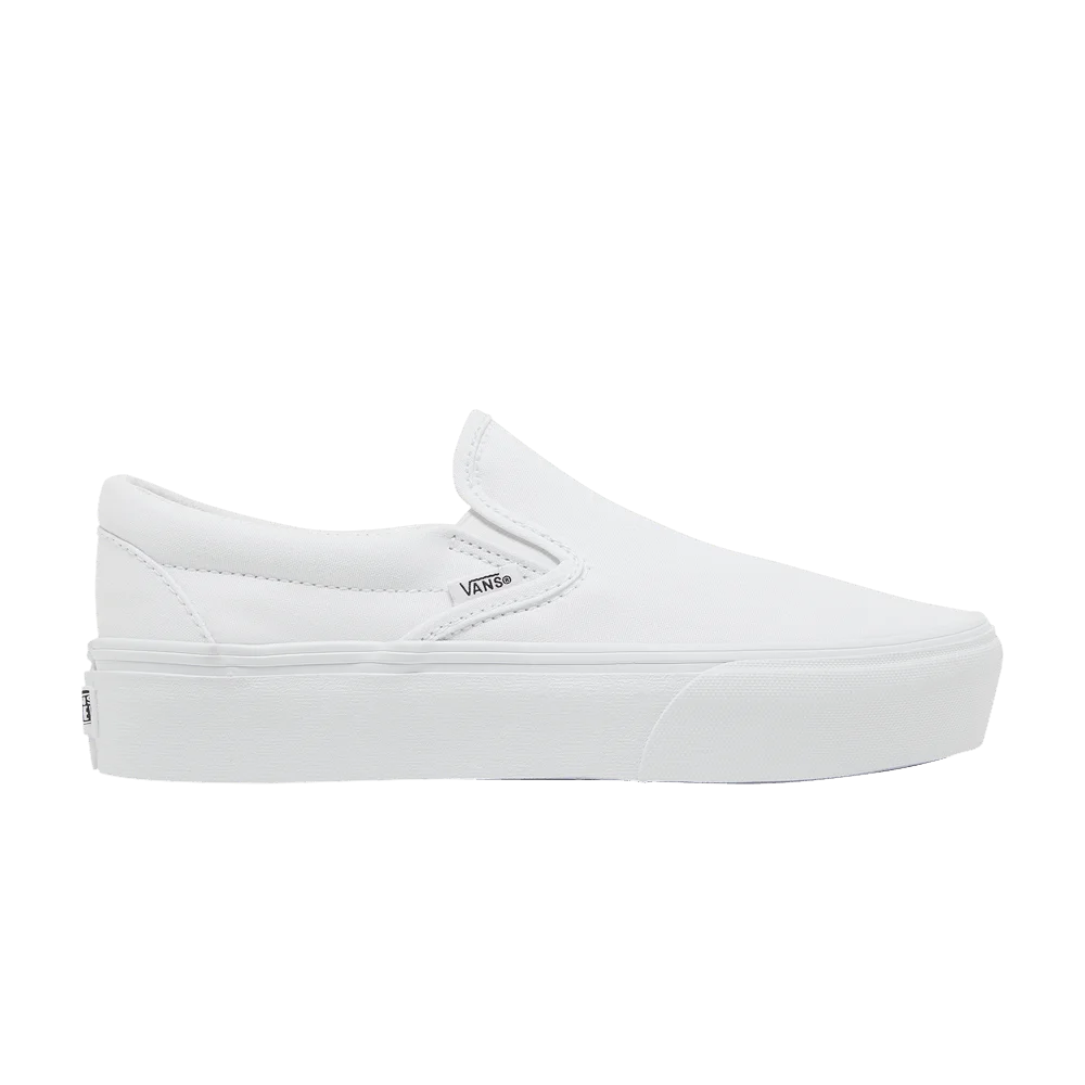 Vans-Classic-Slip-On-Platform-White