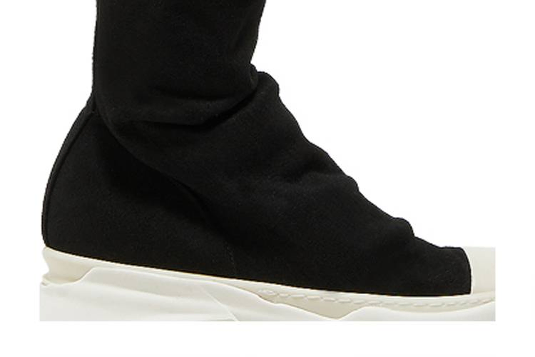 Кроссовки Rick Owens Wmns EDFU DRKSHDW Abstract Stocking 'Black Milk'
