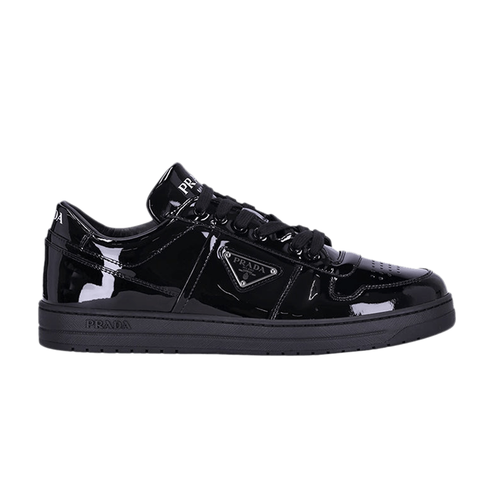 Кроссовки Prada Downtown Leather 'Black Patent'