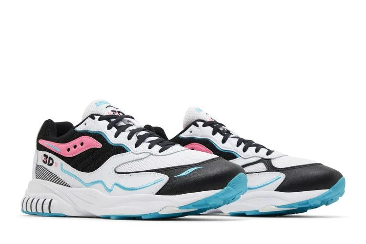 Krossovki-Saucony-3D-Grid-Hurricane-White-Black-Pink-7