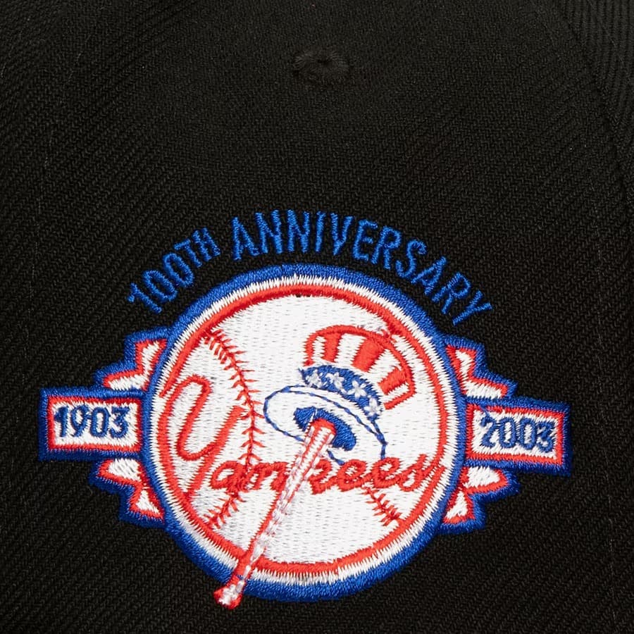 Бейсболка Mitchell & Ness Black New York Yankees Oversweep Snapback Hat