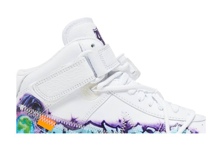 Кроссовки Off-White x Nike Air Force 1 Mid SP Leather 'Graffiti'