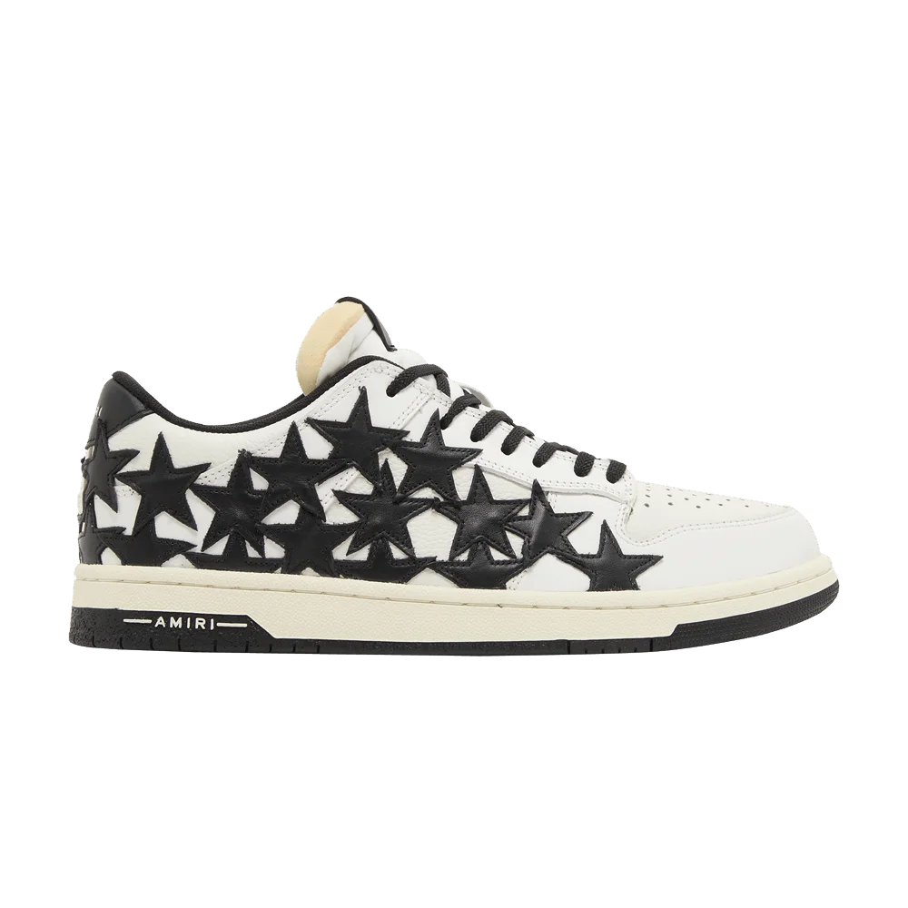 Кроссовки Amiri Stars Low 'White Black'